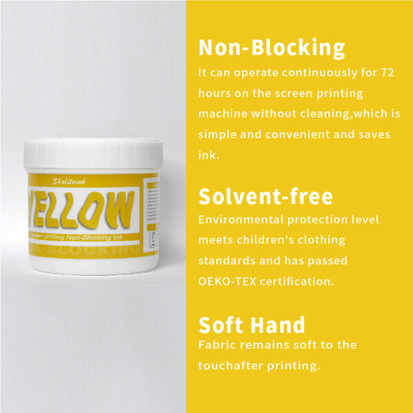 Encre non bloquante | Jaune-NB-1105