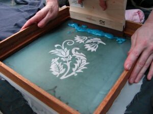 Czarny tusz plastizolowy