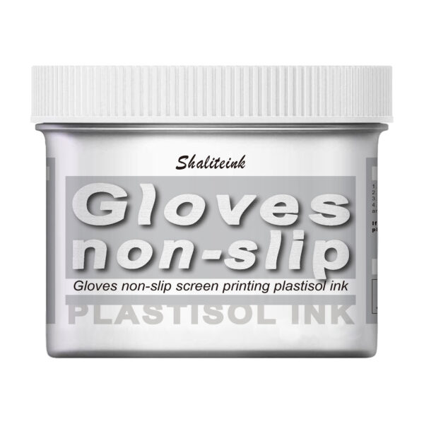 Gloves non-slip plastisol ink
