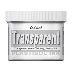 Transparante plastisol inkt