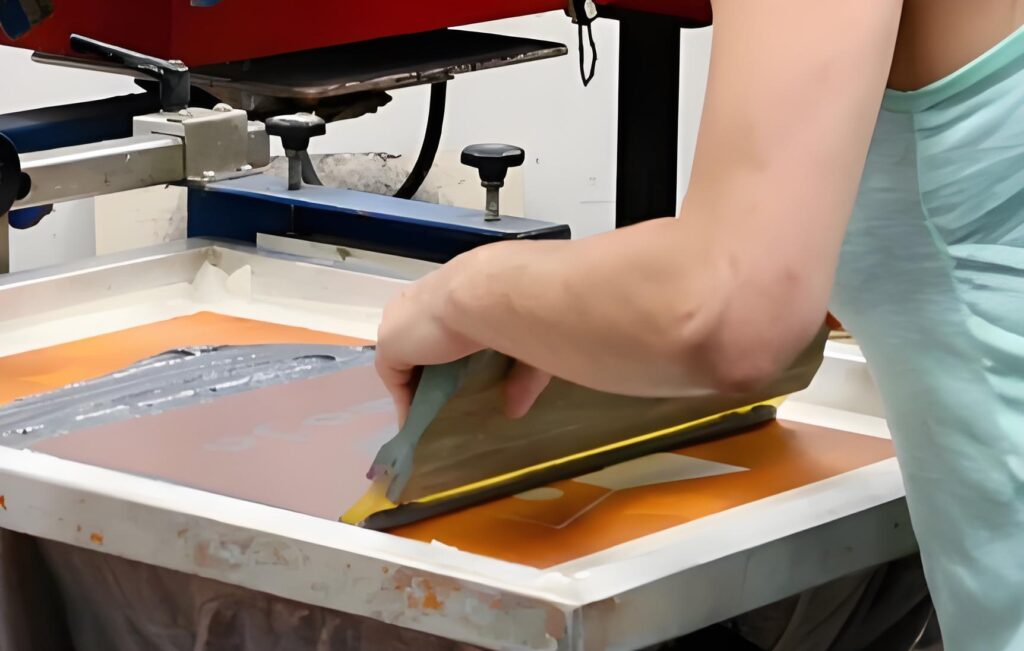 การพิมพ์สกรีน