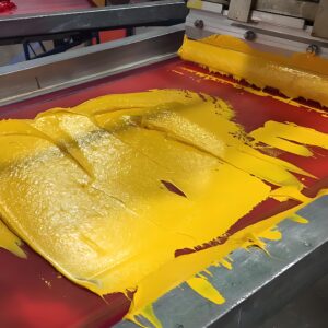 หมึกพลาสติซอลสีเหลือง