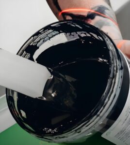 sort plastisolblæk
