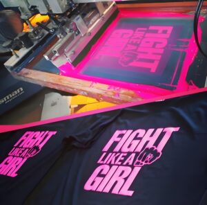 plastic silk screen printing